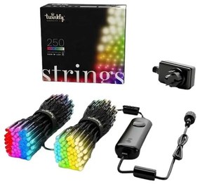 250 Smart LED RGBW Twinkly Strings (TWS250SPP-BEU) Κανονική Διάταξη, με Βluetooth, WiFi, Dimmer Και Έλεγχο μέσω Κινητού Τηλεφώνου