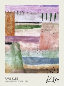 Αναπαραγωγή Landscape with Poplars (1929), Paul Klee