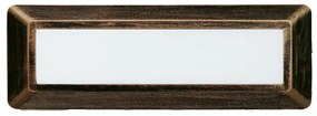 Απλίκα LED Εξωτερικού Χώρου Aca SLIM31NR Rust