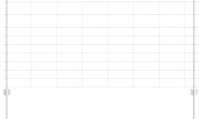 vidaXL Τεντώτο με στήριγμα Ασημί 1 x 25 m Ατσάλι