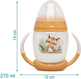 Ποτήρι Εκπαιδευτικό 270ml Kiokids Λιονταράκι 6336