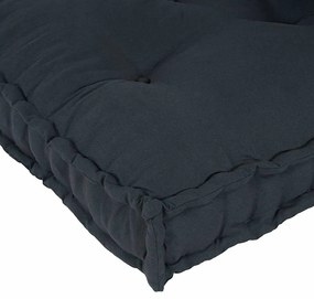 vidaXL Μαξιλάρι για καναπέ παλέτας 2 pcs Ανθρακί ύφασμα