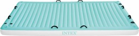 Φουσκωτό Στρώμα Intex Water Lounge 310 x 183 cm Λευκό Τυρκουάζ
