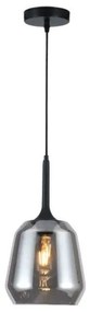 Κρεμαστό Φωτιστικό Οροφής 1xE27 Μαύρο Maeva 4312800 Viokef-4312800-Μαύρο 4312800