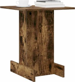 vidaXL End Table Καπνιστό Δρύς 44,5 x 45 x 55 εκ Επεξεργασμένο ξύλο