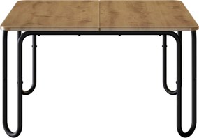 vidaXL Τραπεζάκι σαλονιού Artisan Δρυς 100 x 100 x 45 cm