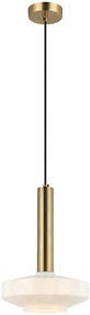 Φωτιστικό Κρεμαστό 1xE27 D260xH500mm Γυαλί Opal Viokef Vivian 4310900