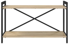 vidaXL Βιβλιοθήκη Sonoma Δρυς 80 x 30 x 48.5 εκ Επεξεργασμένο ξύλο