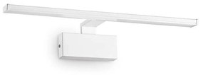 Φωτιστικό Τοίχου-Απλίκα Alma Led 224985 51x15x9cm 12,5W 3000K 1450lm White Ideal Lux Metal
