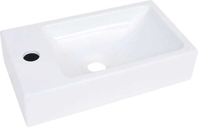 vidaXL Νιπτήρας Λευκός 400 x 220 x 90 χιλ. από SMC