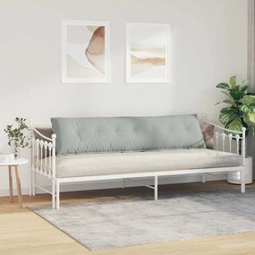 vidaXL Μαξιλάρι Πλάτης Ανοιχτό γκρι 200 x 50 x 19 cm