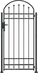 vidaXL Στύλος Περιφράξεων Assen Γκρι 200 x 88 x 14 εκ. Ατσάλι