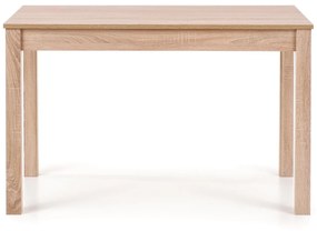 Τραπέζι Houston 225, Sonoma οξιά, 76x68x120cm, 22 kg, Πλαστικοποιημένη μοριοσανίδα, Ινοσανίδες μέσης πυκνότητας | Epipla1.gr
