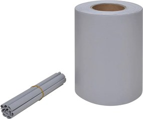 vidaXL Περίφραξη Προστατευτική Ανοιχτό Γκρι 70 x 0,19 μ. από PVC
