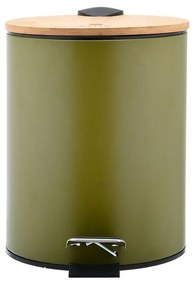 ESTIA ΧΑΡΤΟΔΟΧΕΙΟ ΜΠΑΝΙΟΥ OLIVE SERIES SOFT CLOSE 5lt ΛΑΔΙ
