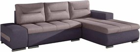 Γωνιακός καναπές Otto-Λιλά - μωβ-Δεξιά