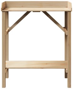 vidaXL Δοχείο Τραπέζι Κήπου 75 x 40 x 90 εκ από Στερεό Ξύλο Πεύκου