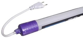 Αδιάβροχη λάμπα/σωλήνας φθορίου led 1,2μ 18W RZ-152 Μωβ χρώμα