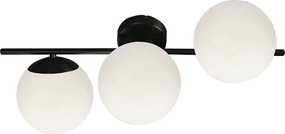 Απλίκα Τοίχου Viokef Floris Black 4260300