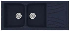 Sanitec Classic 332 Granite Blue Ένθετος Νεροχύτης 80cm