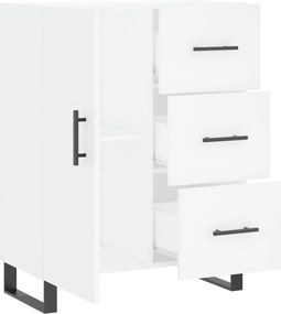 vidaXL Ντουλάπι Λευκό 69,5 x 34 x 90 εκ. από Επεξεργασμένο Ξύλο