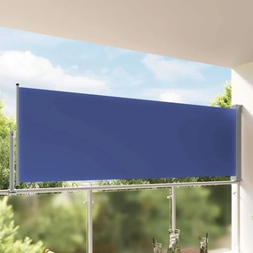 vidaXL Σκίαστρο Πλαϊνό Συρόμενο Βεράντας Μπλε 120 x 300 εκ.