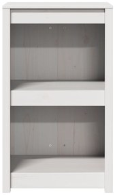 vidaXL Ντουλάπι εξωτερικής κουζίνας Λευκό 55x55x92 εκ. Μασίφ ξύλο πεύκου