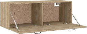 vidaXL Ντουλάπι Τοίχου Sonoma Δρυς 100x36,5x35 εκ. Επεξεργασμένο Ξύλο