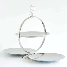 Ορντεβιέρα 3 Θέσεων Πτυσσόμενη MW08 47,2x23,3x33cm Multi Alessi Stainless Steel