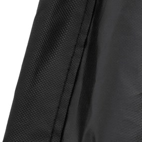 Κουκούλα Μηχανής Μαύρη 220x95x110 εκ. Ύφασμα Oxford 210D