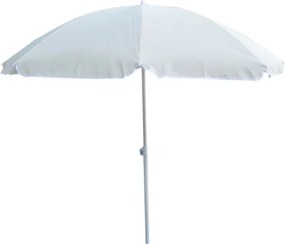 ΟΜΠΡΕΛΑ ΘΑΛΑΣΣΗΣ RANDALL 2.20μ HM6015.01 ΛΕΥΚΗ 8 ΑΚΤΙΝΕΣ FIBERGLASS