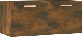 vidaXL Ντουλάπι Τοίχου Καπνιστή Δρυς 80x35x36,5 εκ. Επεξεργασμένο Ξύλο