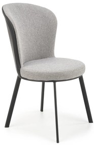 K447 chair color: grey / black DIOMMI V-CH-K/447-KR DIOMMI-60-21222