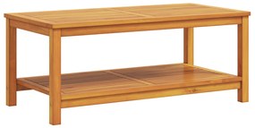 vidaXL Τραπεζάκι καφέ  110x55x45 εκ. Μασίφ ξύλο ακακίας