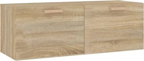 vidaXL Ντουλάπι Τοίχου Sonoma Δρυς 100x36,5x35 εκ. Επεξεργασμένο Ξύλο