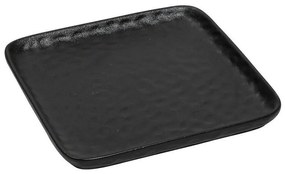 Πιάτο Τετράγωνο Κεραμικό Lava Nol115K4 26cm Black Espiel Ceramic