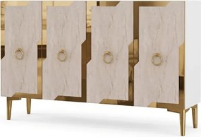 Stewehome κονσόλα τηλεόρασης πολύχρηστο ντουλάπι και γωνιά καφέ 120x32x75 cm