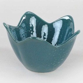 Ντιπάκια (Σετ 6Τμχ) 275KRM1211 7,5x12x7,5cm Green Hermia Κεραμικό