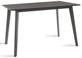 Τραπέζι Benson pakoworld MDF με καπλαμά  χρώμα rustic grey 120x75x75εκ