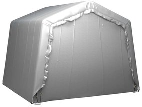 vidaXL Τέντα Αποθήκευσης Γκρι 300 x 300 εκ. Ατσάλινη