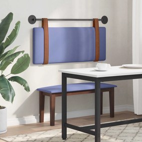 vidaXL Κρεμαστό Κεφαλάρι Μπλε τζην Αντίκα PU