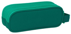 Διπλή Κασετίνα Real Betis Balompié Πράσινο 21 x 8 x 6 cm