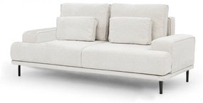Διθέσιος καναπές Κρεβάτι NICOLE, λευκό 249x93x106cm-BOG8456