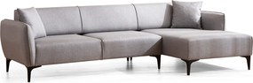 Corner Sofa Belissimo Right - Grey Grey