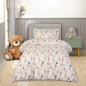 Σεντόνια Παιδικά 8850 (Σετ 3τμχ) Beige-Bordo Greenwich Polo Club Single 170x240cm 100% Cotton
