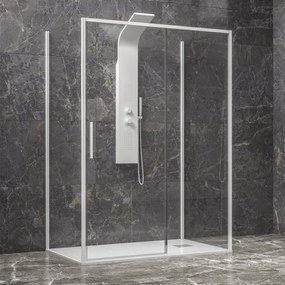 Karag Lea 400 Bianco Nano Καμπίνα Συρόμενη Διάφανη (107-110 cm)