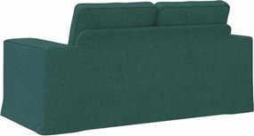 vidaXL Καναπές Σκούρο Πράσινο