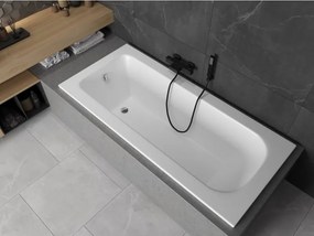 Mexen Vega παραλληλόγραμμη μπανιέρα 180 x 80 cm, λευκή - 55011808000