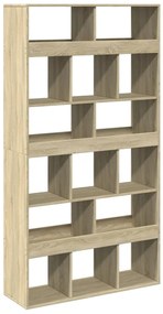 vidaXL Βιβλιοθήκη Sonoma Δρυς 100x33x187,5 εκ. από Επεξεργασμένο Ξύλο