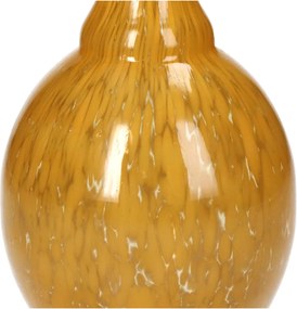 Βάζο ArteLibre Ώχρα Γυαλί 12x12x23cm